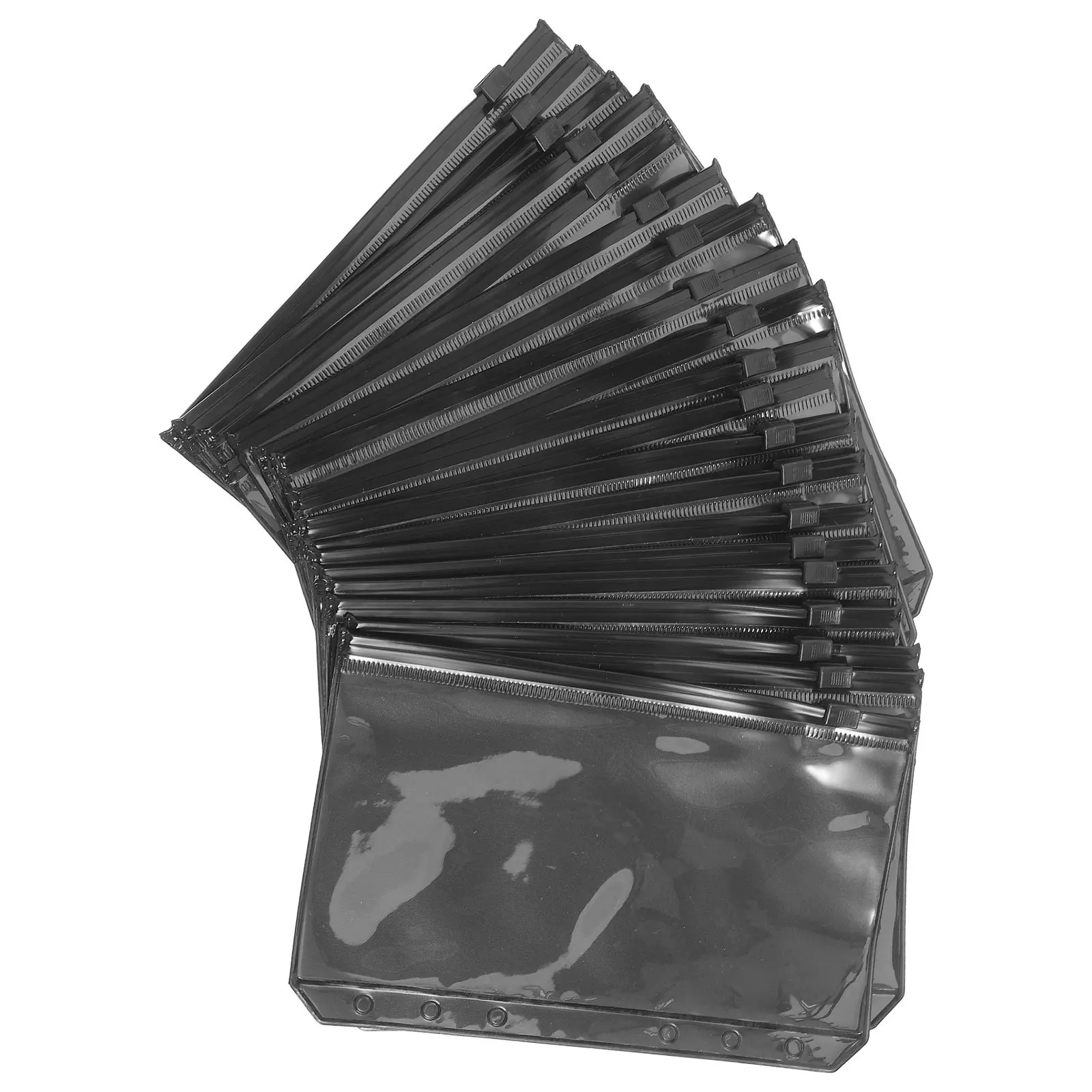 

20 шт., карманы для папок формата А6, пластиковая папка с 6 отверстиями, легкие сумки с вкладышами для документов, органайзеры, сумки для работы