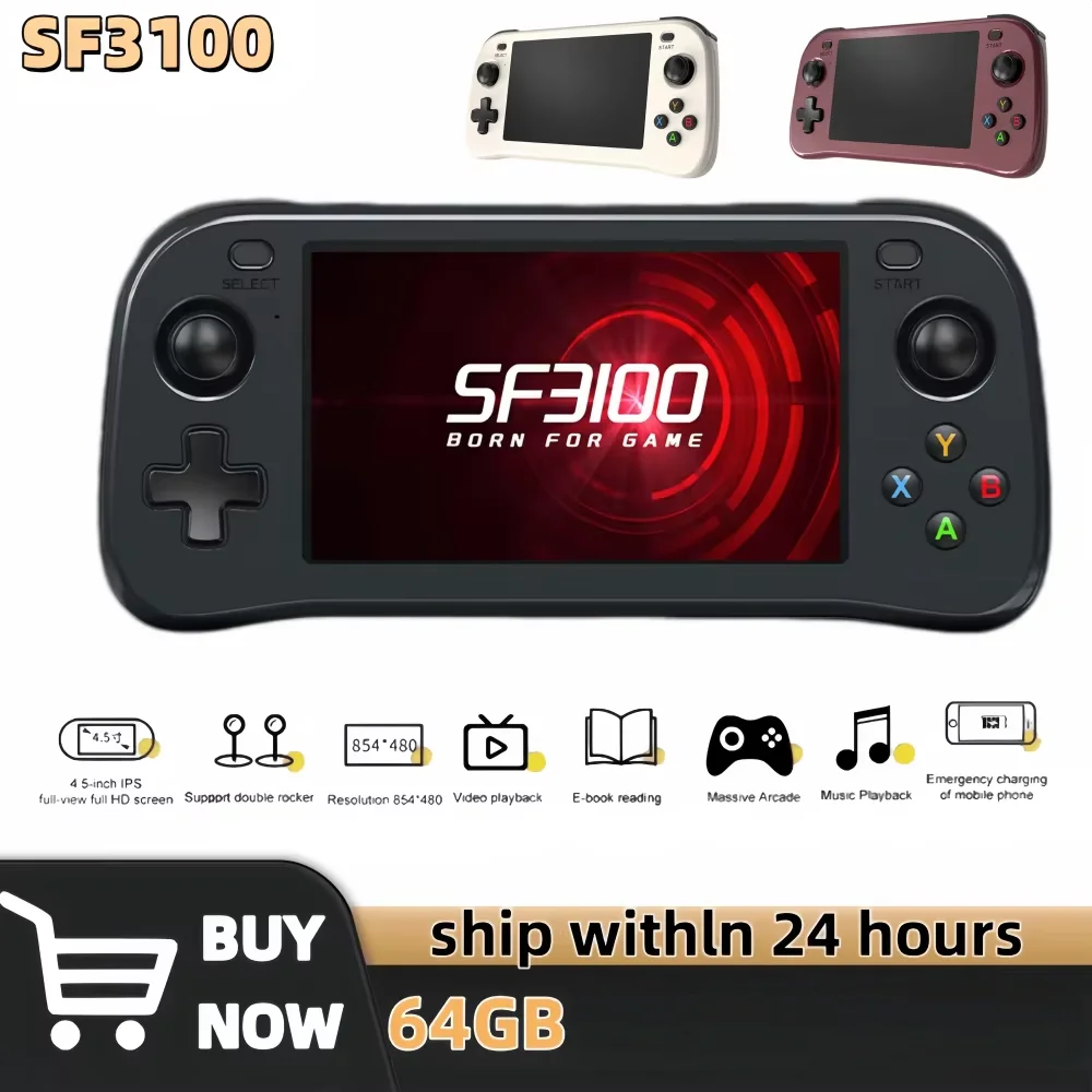 Gaming Console Youtube - SF3100 Retro Handheld Videogameconsole Klassieke Spellen