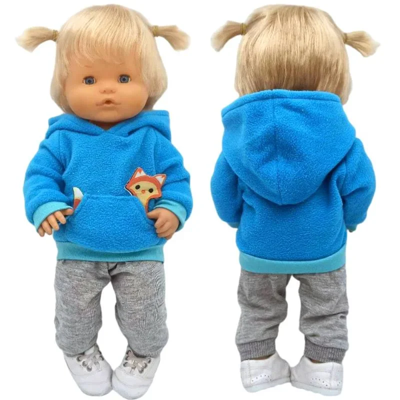 Baby Doll Clothes Coat Jacket 40cm Nenuco Ropa y Su Hermanita Doll Hoody Coat