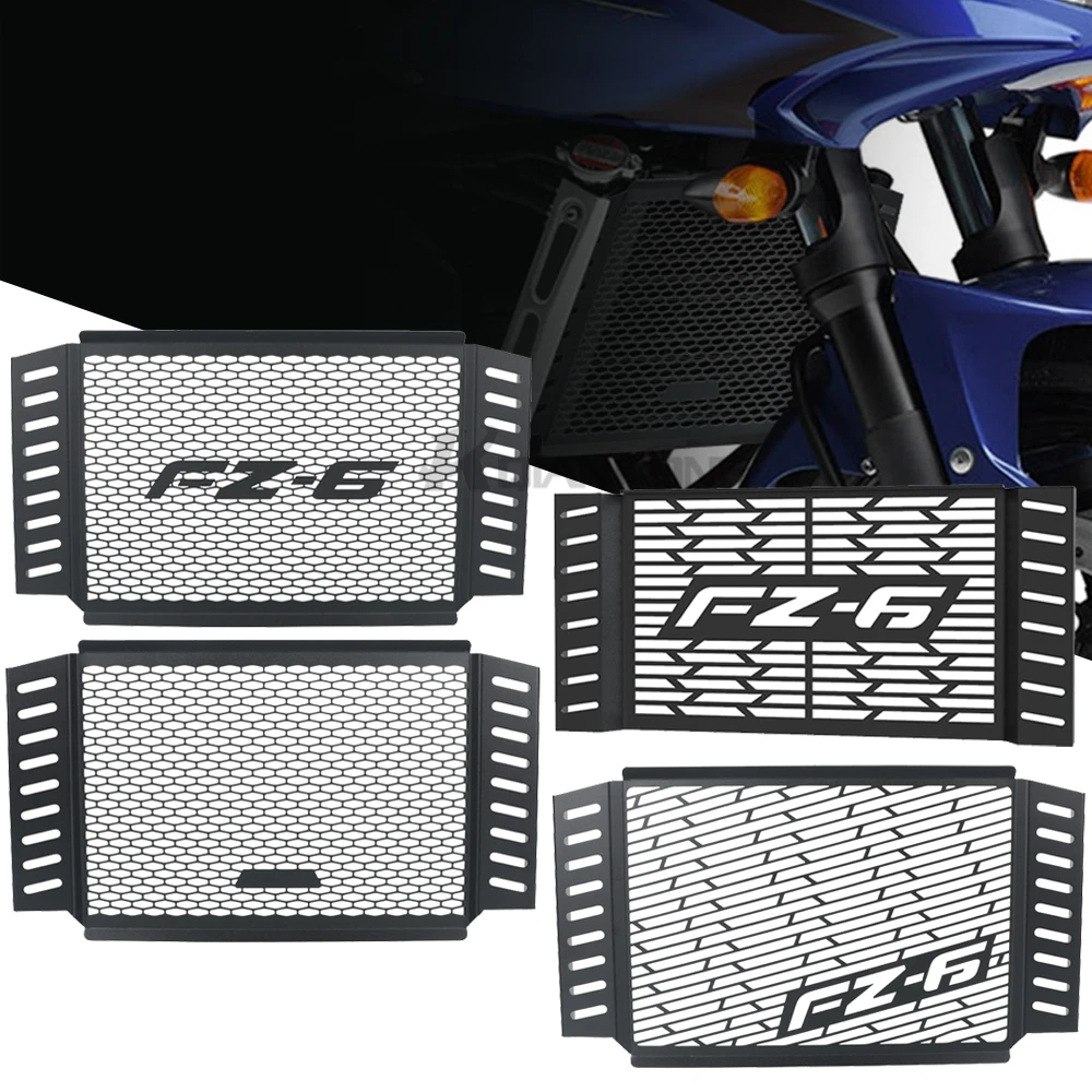 Radiator Guard Protector Grille Cover For Yamaha FZ6 FAZER FZ-6 Fazer FZ6 N/S/S2 FZ6N FZ6S 2004 2005 20 Motorcycle Accessories