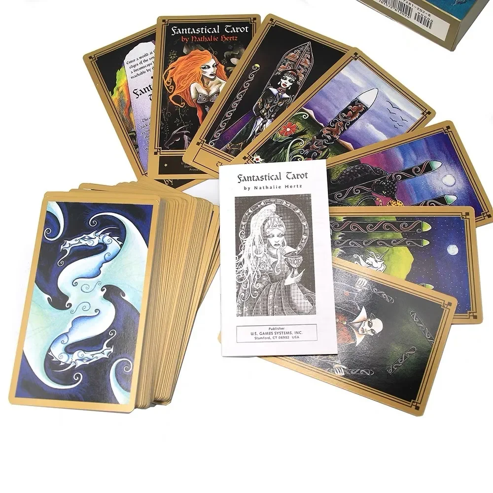 Vintage Fantasy Art Collectible Card Set, Beginner-Friendly Tabletop Game Cards for Leisure Gatherings, Perfect for Gifting