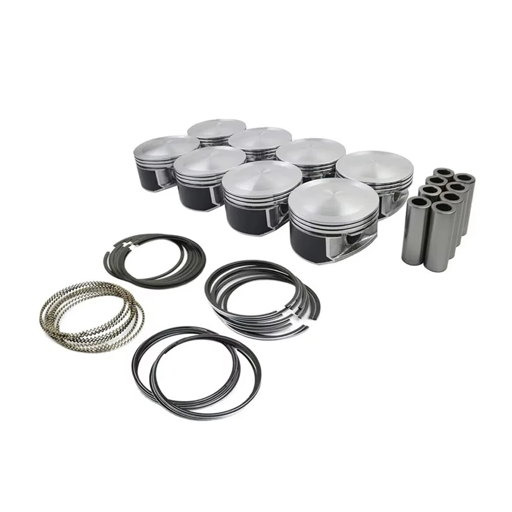 Engine Parts Pistons & Rings Set Fit 5.7 L V8 Gas For Dodge Ram 3500 Durango Chrysler 300 Jeep Commander 5.7L 03-06 5086010AB