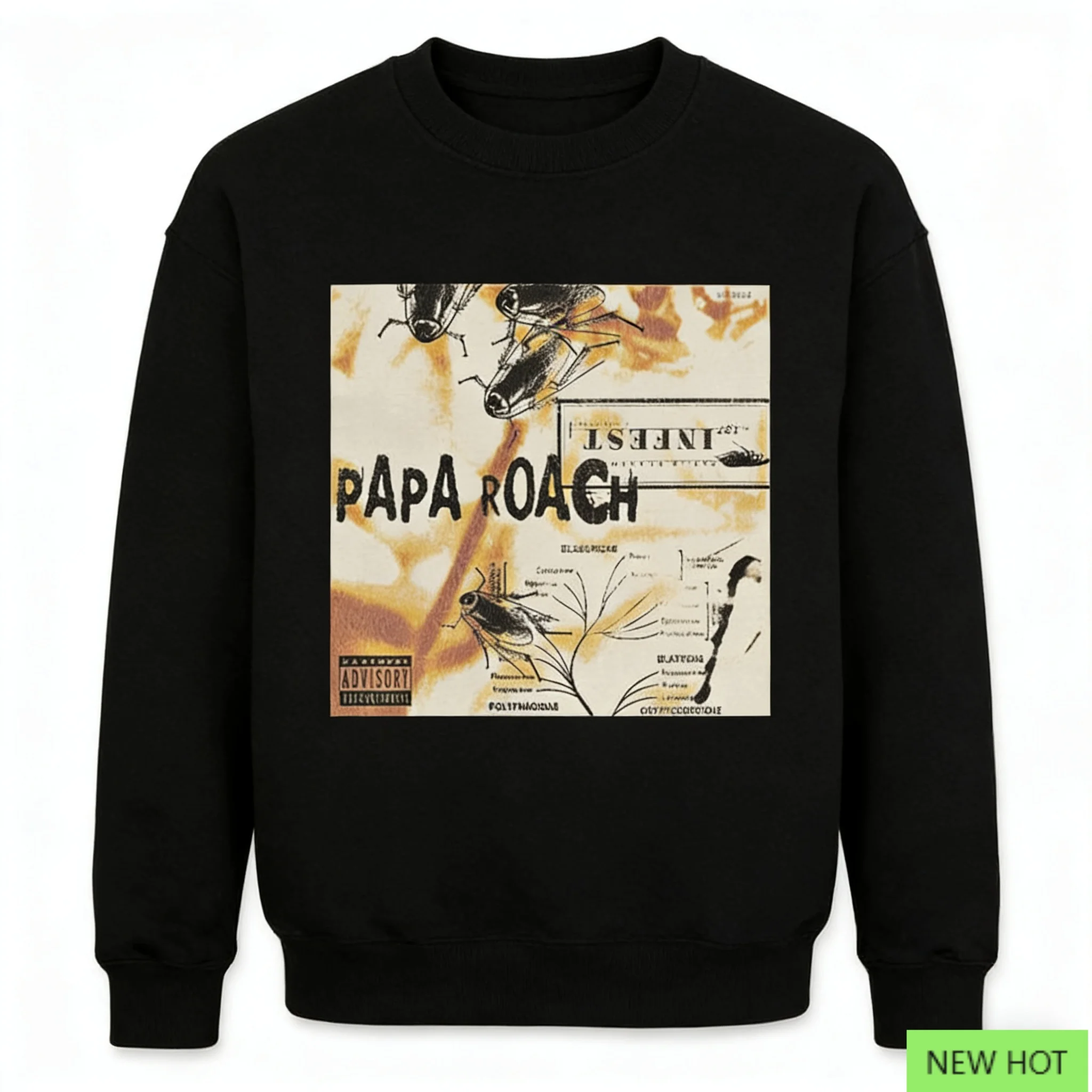 

Металлический круглый вырез Papa Roach Nu, альтернативный рок-топ, идеально подходит для фанатов Who Love Rebellious Raw и Nu Metal Vibe