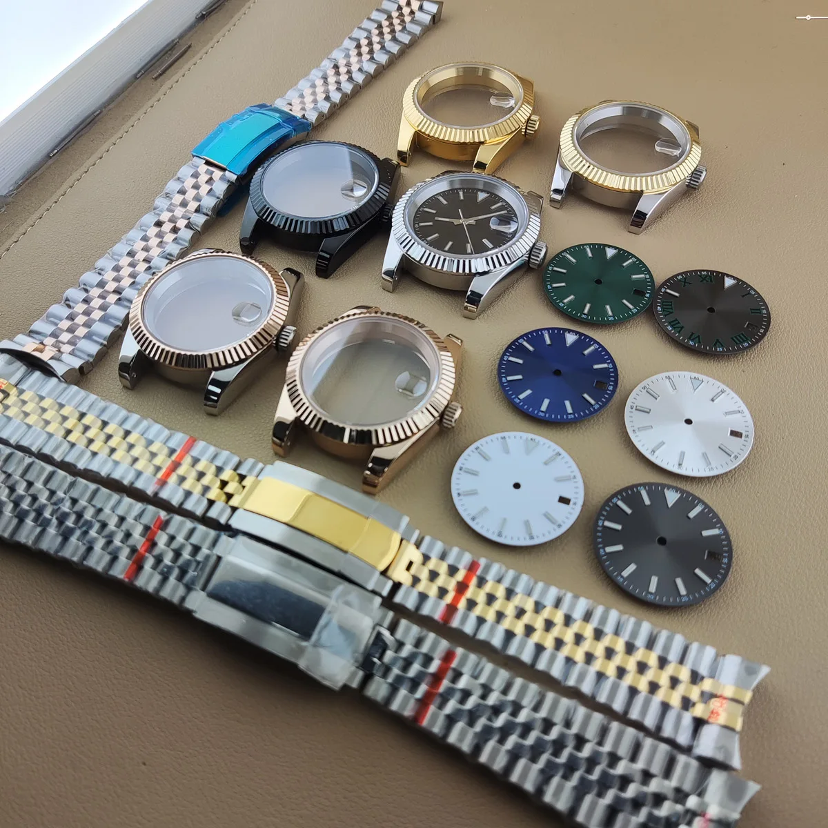 자동 기계식 시계 케이스, nh35 케이스, nh36 케이스, nh35 다이얼, 스테인레스 스틸 904L 케이스, nh35 무브먼트 03