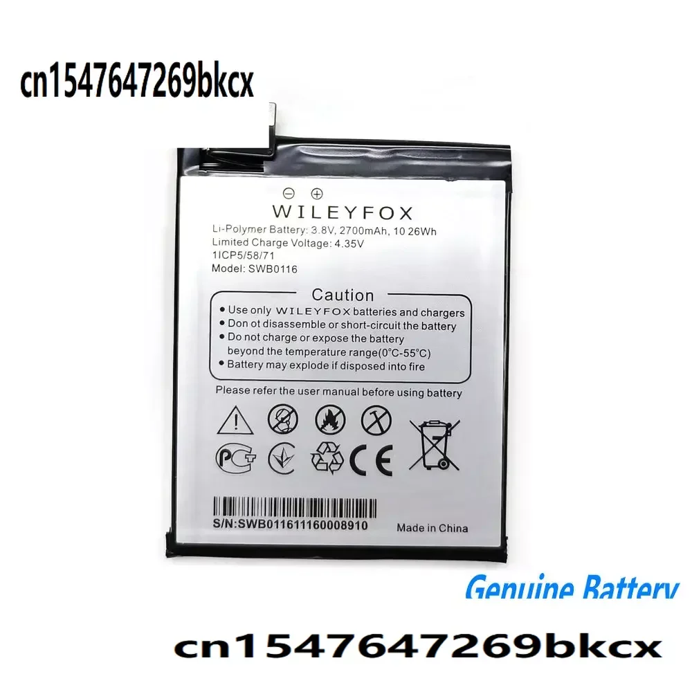 3.85V 2700mAh SWB0116 Battery For Wileyfox Swift2 /Swift 2 Plus Cellphone