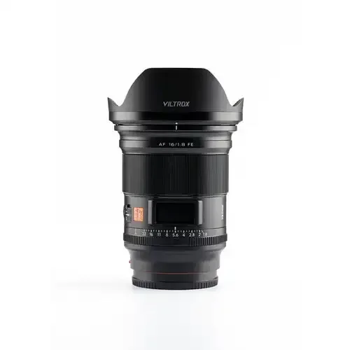 

VILTROX AF 16 мм F1.8 FE Полнокадровый объектив с большой апертурой и сверхширокоугольной автофокусировкой для камер с креплением на электронный объектив AF Prime