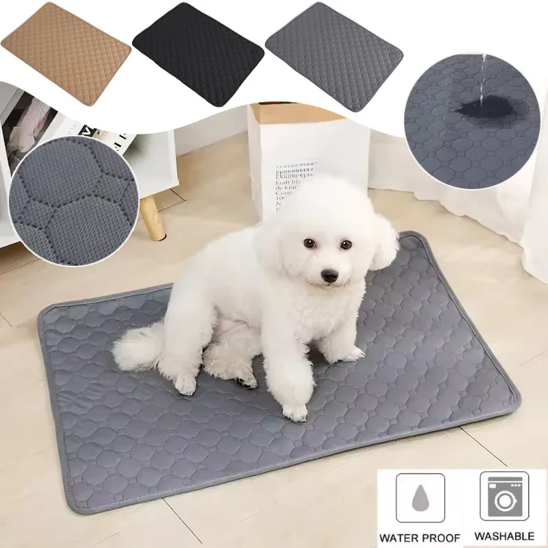 

Reusable Dog Pee Pad Blanket Absorbent Washable Puppy Training Pad Pet Bed Urine Mat for Pet Car Seat Cover Pet Supplies 애완동물 매트