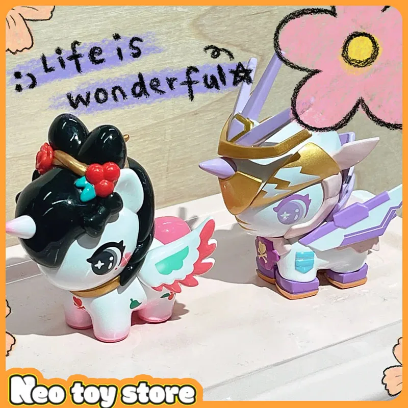 TNTSPACE tokidoki слепая коробка в стиле чиби, серия Unicorno, загадочные коробки, украшения для комнаты, каваи, красивая кукла для взрослых, подарки на день рождения