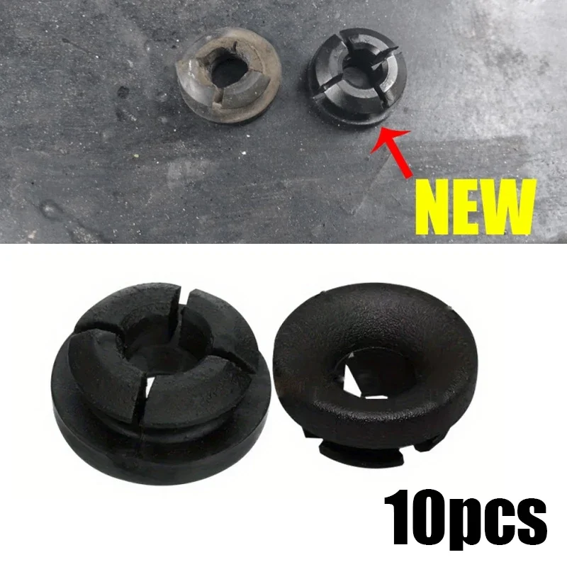 10pcs Plastic Car Hood Bonnet Support Prop Rod Grommet For Nissan Skyline R32 X-Trail T30 Almera Teana Altima Micra Pathfinder