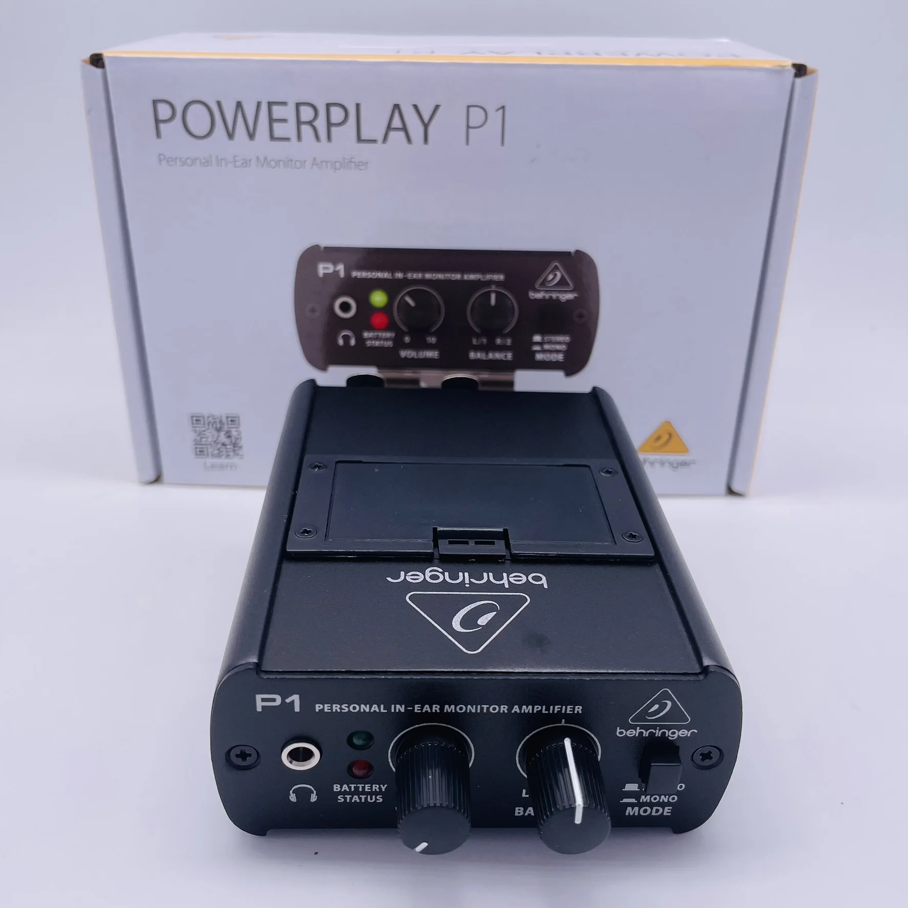 BEHRINGER – amplificateur de moniteur intra-auriculaire personnel p1, fonctionnement stéréo/mono commutable pour les applications de moniteur personnel