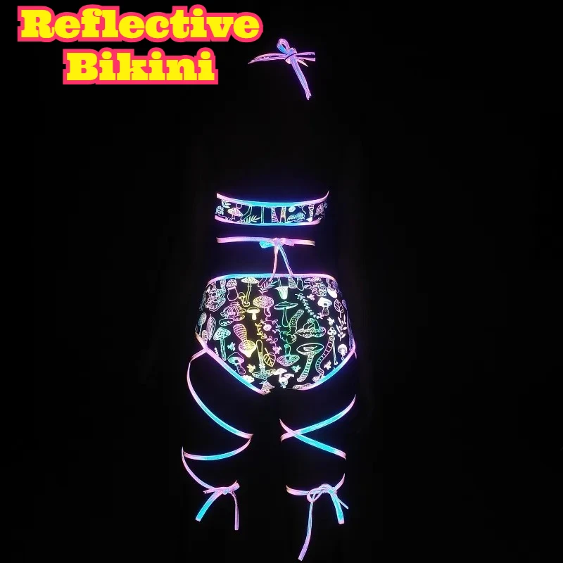 nouveau-maillot-de-bain-deux-pieces-sexy-reflechissant-et-colore-style-bandage-croise-a-lacets-coupe-ajustee-pour-club-de-nuit-scene-et-plage