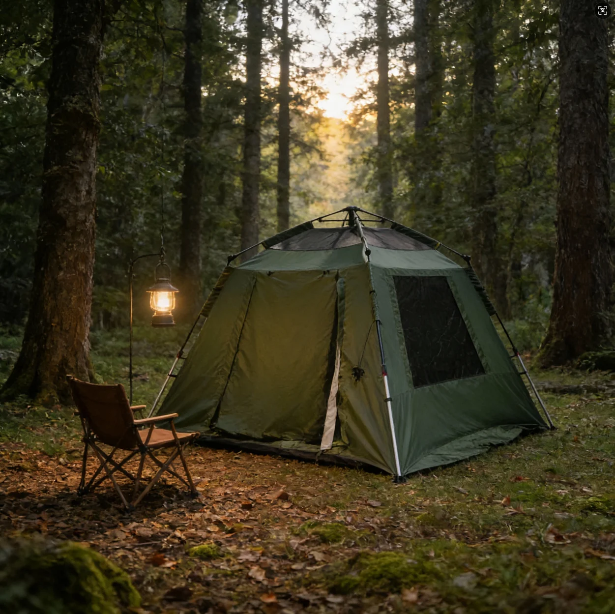 Customizable Ice Fishing Double-person Automatic Dome Tent Bike Storage Made Waterproof Oxford Fabric Single Door All Seasons