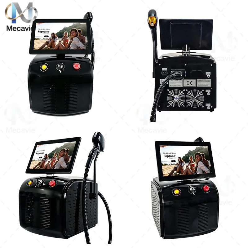 Professional 5000W Laser Hair Removal With 3 Modes For Permanent Hair Removal On The Body, Face, And Bikini line. 808nm Diode La