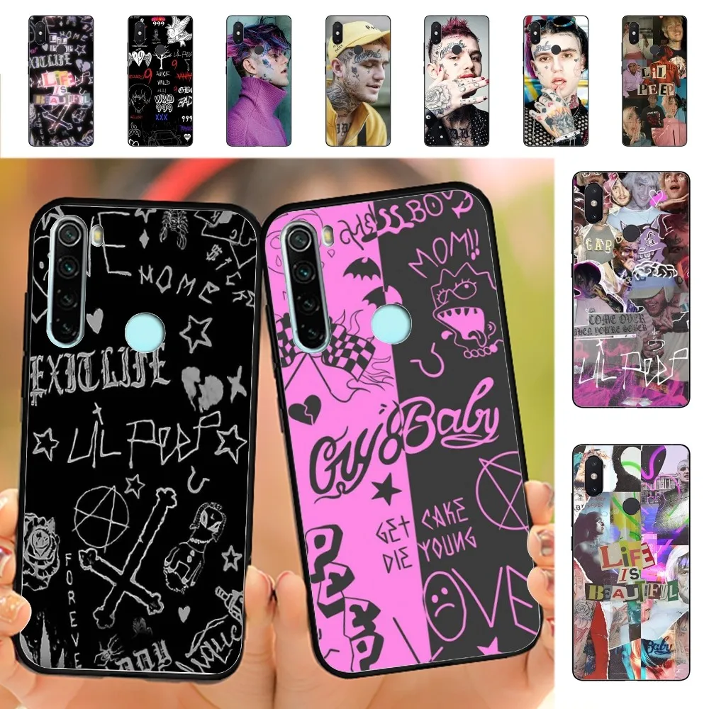 Lil Peep Phone Case For Redmi Note 4 X 5 A 6 7 8 T 9 9S 10 11 11S 11Epro Poco M3 pro