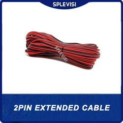 Cable de extensión para tira de luz Led, monocolor, 6 pies, 2 pines, pontón de barco, Kayak, arco de popa de cortesía, Luz Marina
