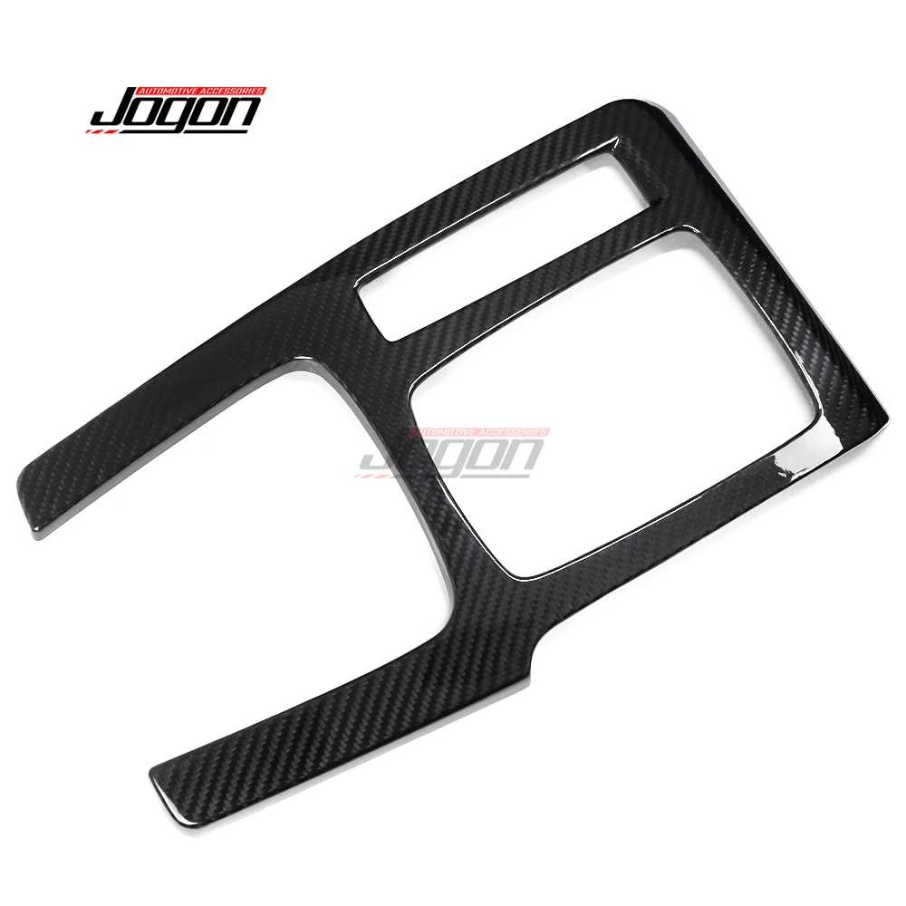 MT For Acura Integra Type S 2023 2024 2025 Real Carbon Fiber Interior Central Gear Shift Panel Cover Trim Accessories
