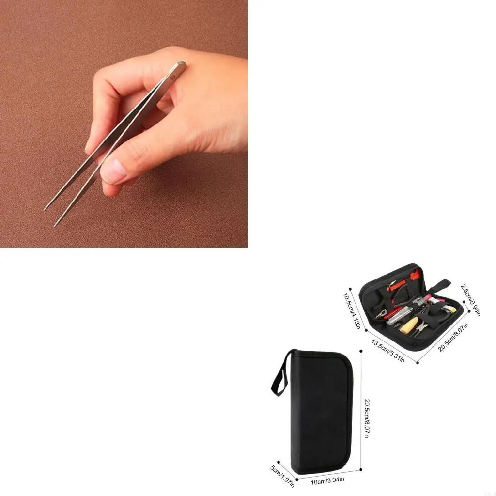 

Convenient Jewelry Tools Set Beadwork Tool Set Jewelry Pliers Set for Crafts
