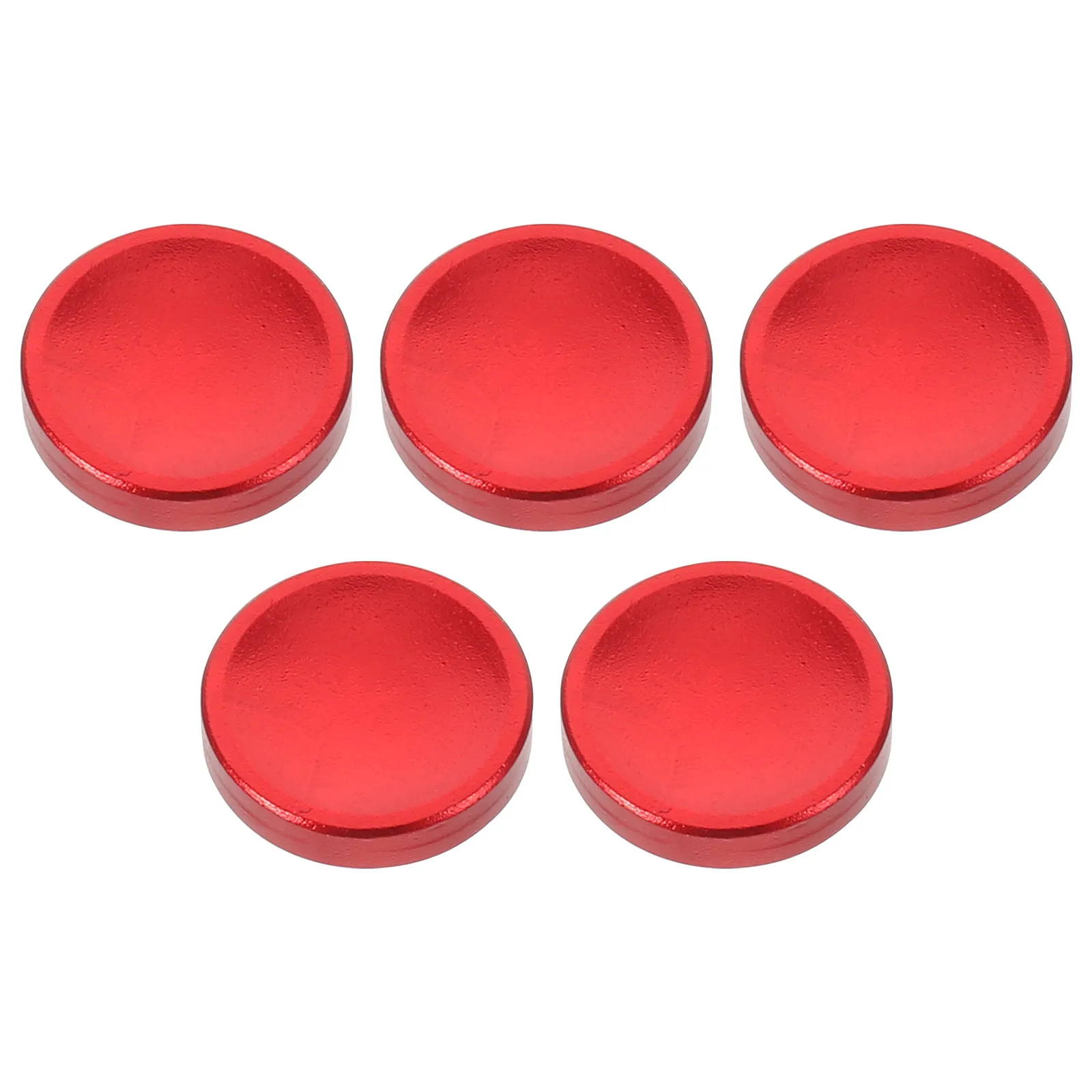 5Pcs Camera Shutter Button Metal Red Soft Release Replacement Threaded Screw for Dslr Film Camera Control Capture Accessory