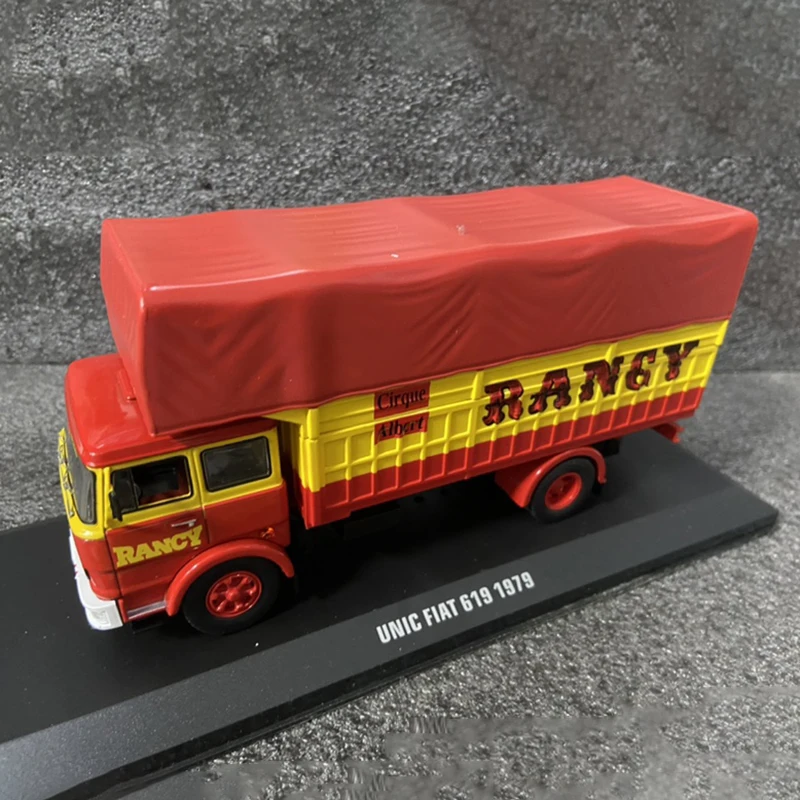 

Литой под давлением IXO масштаб 1:43 Контейнерный грузовик Fiat Unic Fiat 619 (1979) Модель автомобиля из сплава Коллекционная игрушка в подарок Сувенирный дисплей Орнамент