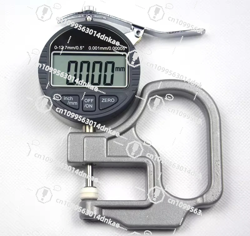 High Precision 1000 Meter Thickness Gauge 0-12.7 MM0.001 Paper Film Leather Measurement, Adhesive Tape Thickness Gauge