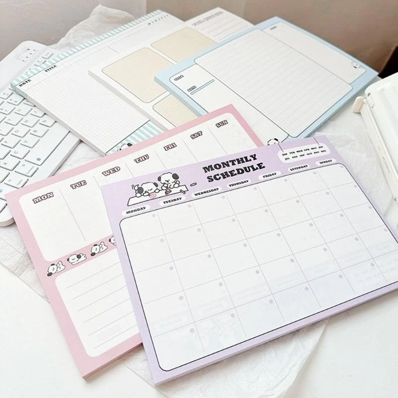 Weekly Monthly Planner Notepads To Do List Planner Notebook 50 Undated Sheets Academic Planner for Student Teacher best sale