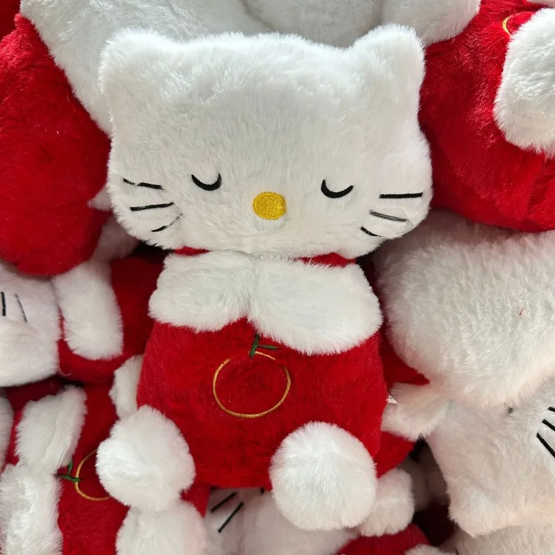 

Cartoon New Glowing Breathing Music HelloKitty Plush Doll Cute Animal Cat Children's Sleep Companion Soothing Plush Toys Gifts