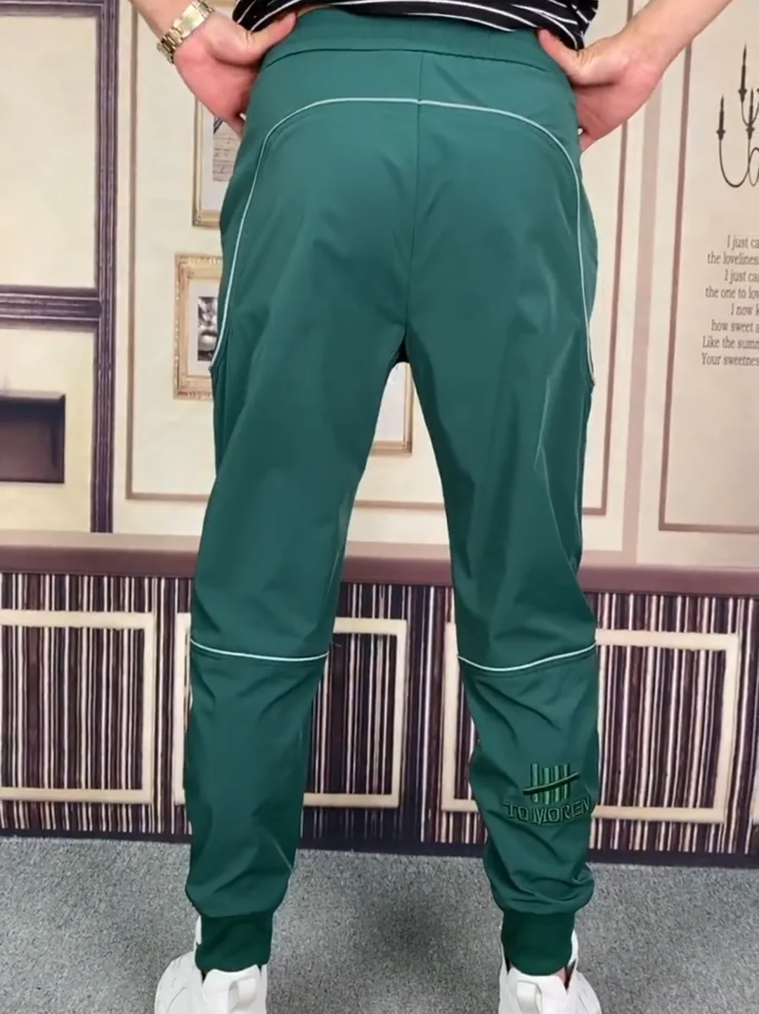 

Qui Dry Casual Pants for Men High Quali Comfortable Faionable Spring Summer New Arrival Slim Fit Antibacterial Youthful...