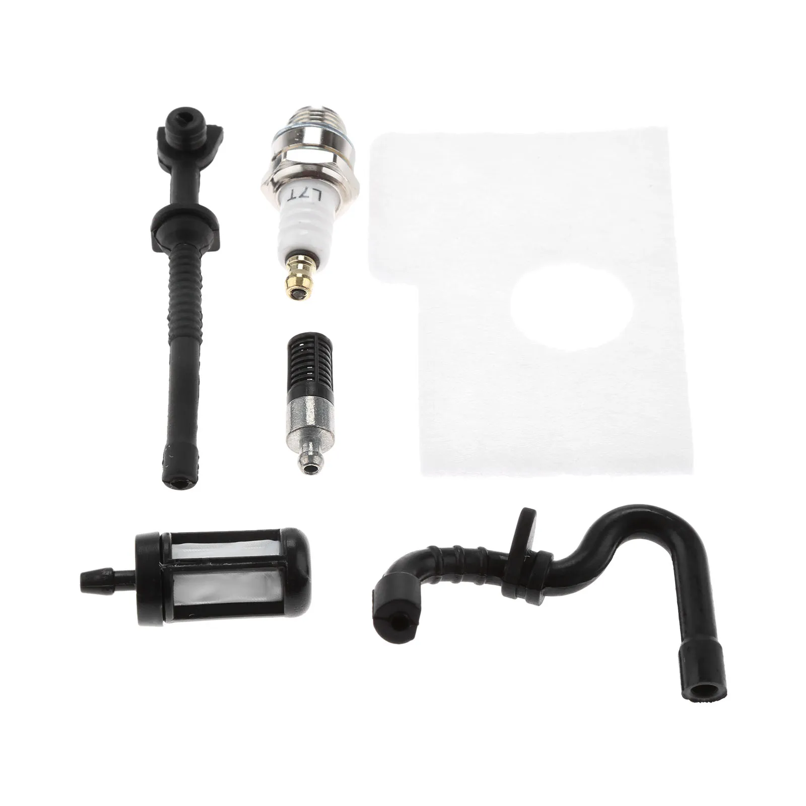 DRELD-filtro de aire de 6 unids/set, Kit de bujías de filtro de línea de aceite combustible para Stihl 017 018 MS170 MS180 MS 170 180, piezas de repuesto para motosierra