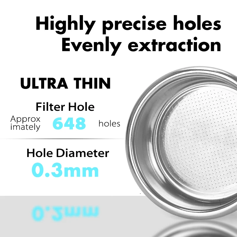 AliKisscafe 54mm Coffee Bottomless Portafilter Naked for Breville Sage 870 878 879 Espresso Machine Accessories Barista Tools view 4