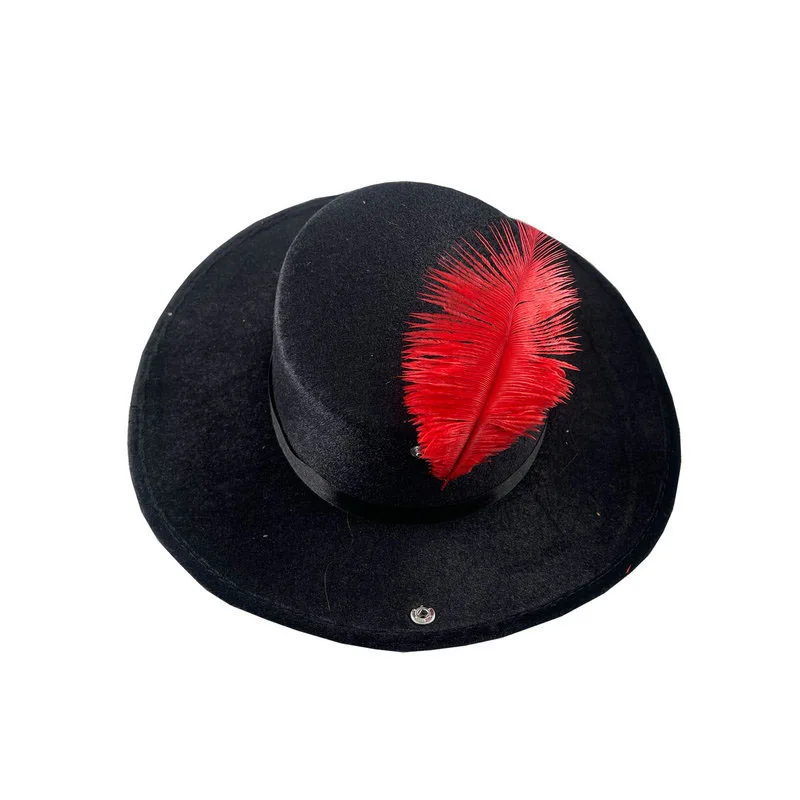 Trendy Wide Brim Gentleman Fedoras Hats Feather Decor Topper Hat Vintage Fedoras Hats Flat Top Elegant Jazz Hat Stage Performanc 6