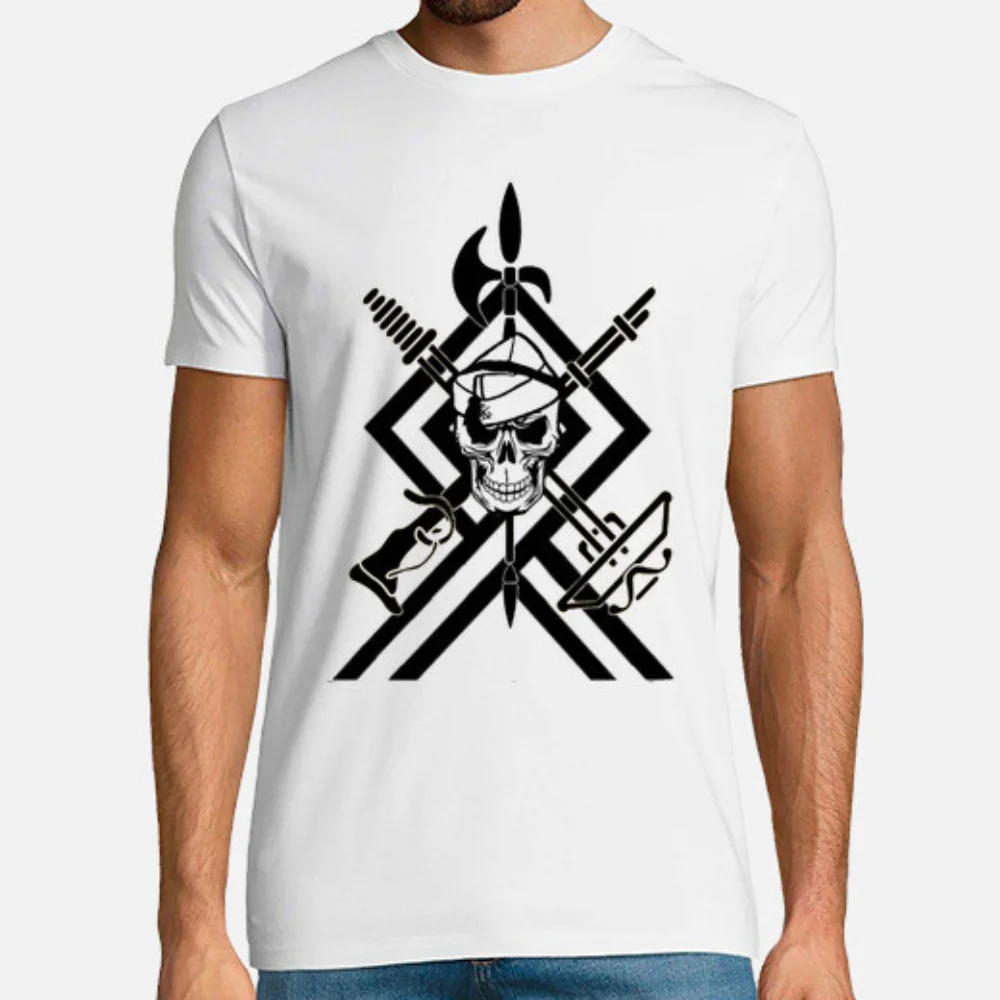 Banda De Guerra Legion Española Men T-Shirt Short Sleeve Casual Cotton O-Neck Summer Shirts