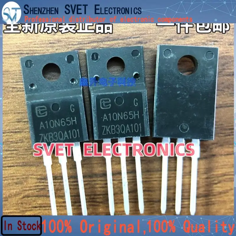 10PCS-50PCS  A10N65H  N MOS TO-220F 650V 10A  Original In Stock Fast shipping