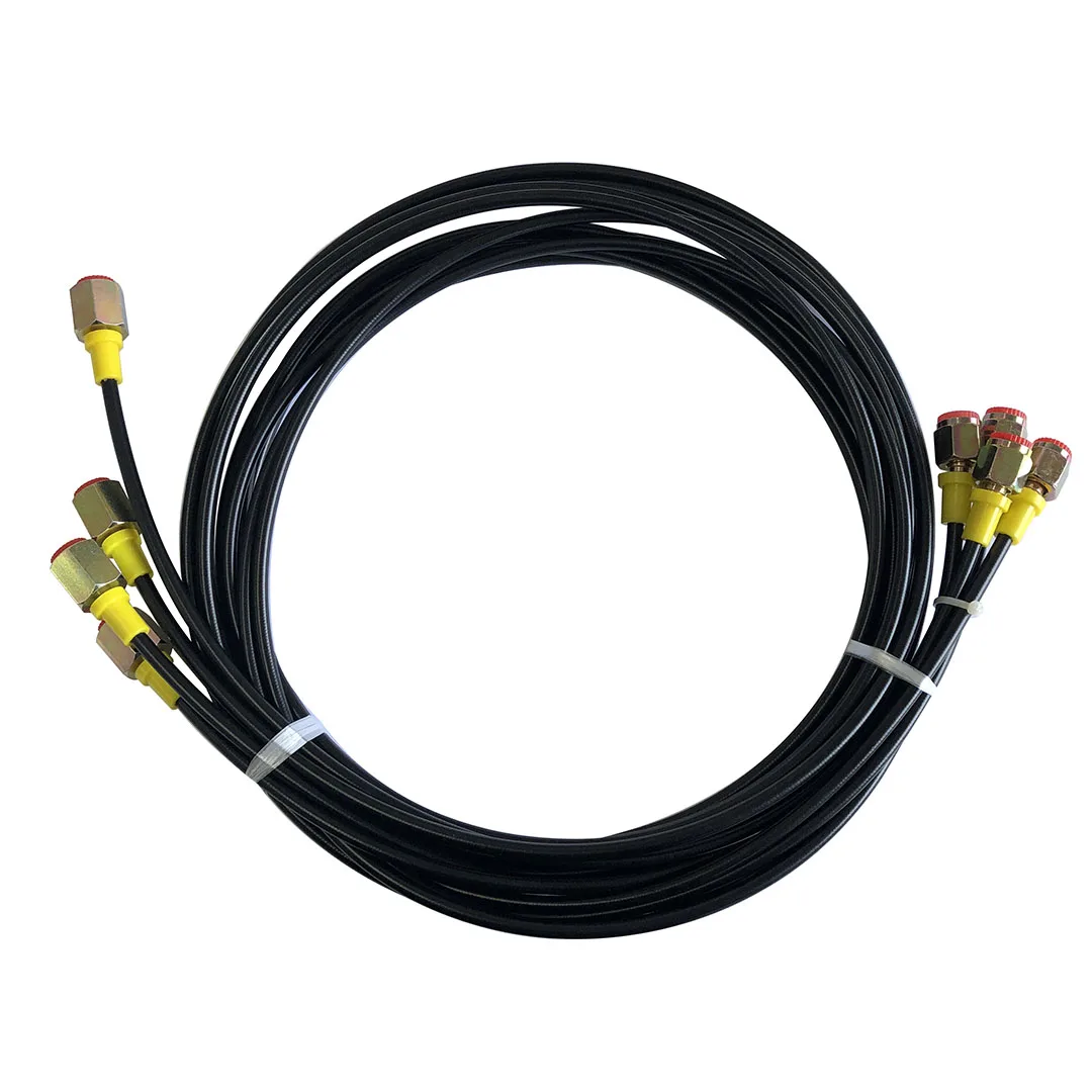 Hydraulic Pressure Hose 63MPa Connection G1/4'' M16*2 NPT1/4'' Internal Thread Germany Hose