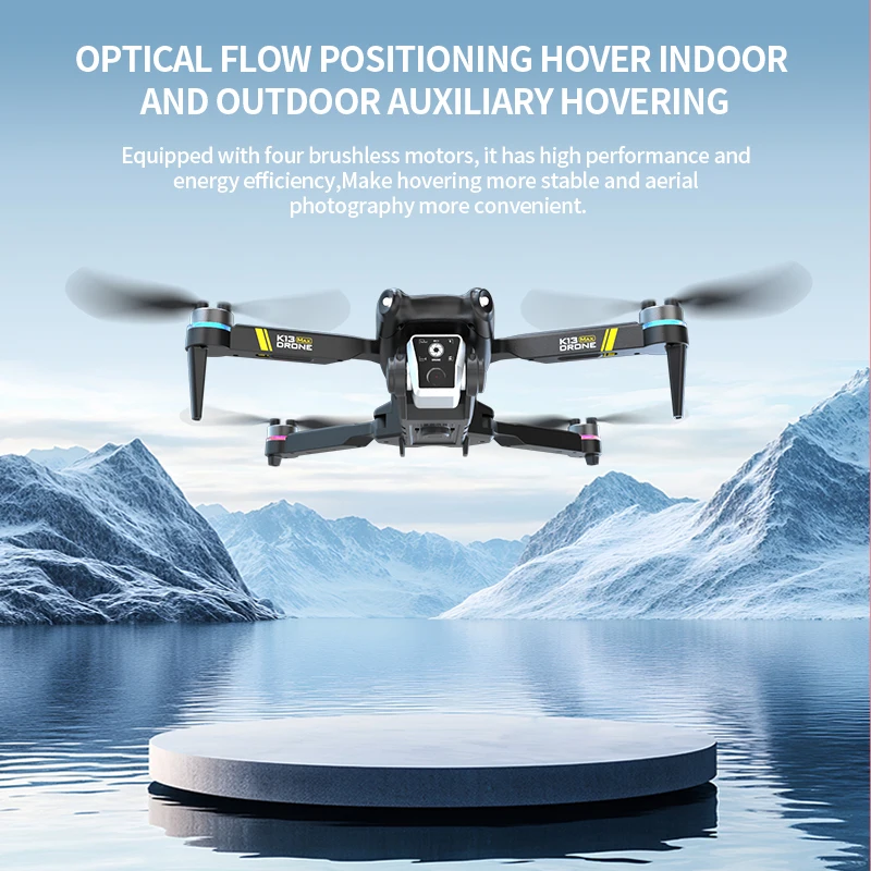 NEW K13 MAX Drone 8K Camera 5G WiFi FPV Brushless Motor HD Dual Camera Obstacle Avoidance Quadcopter for Aerial Photography Gift