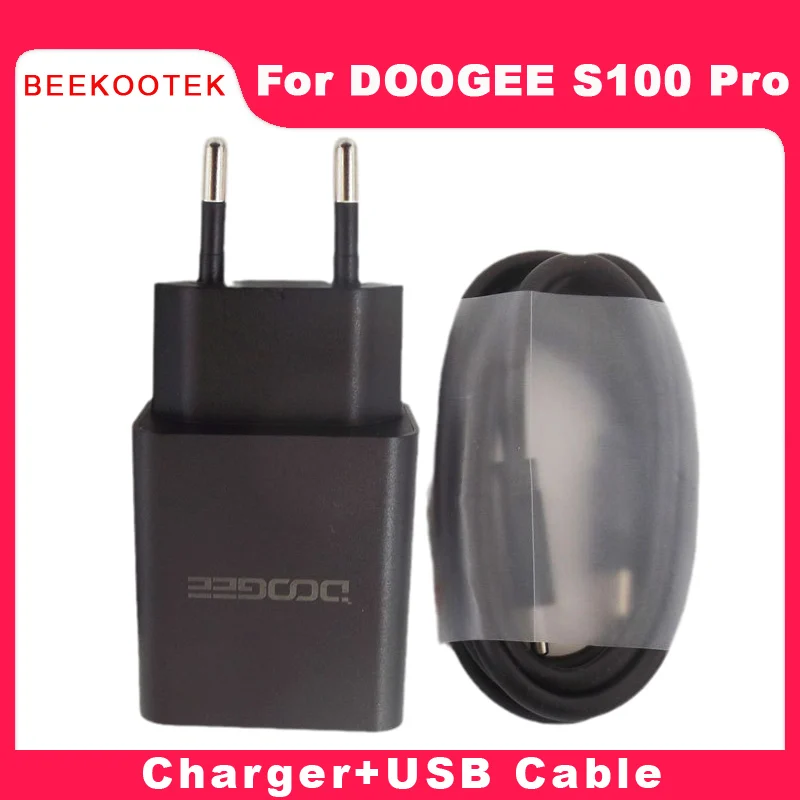

Original New DOOGEE S100 Pro Fast Charger Cell Phone Quick Charger TPYE-C USB Cable Data Line For DOOGEE S100 Pro Smart Phone