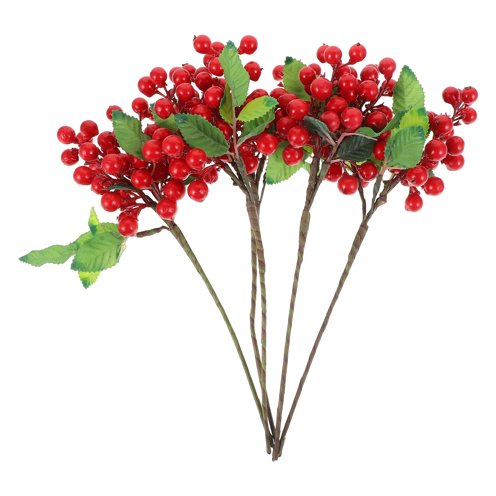 

5Pcs Artificial Berry Stems Red Berry Decoration Ideal for Christmas Thanksgiving Wedding Floral Arrangement Supplies