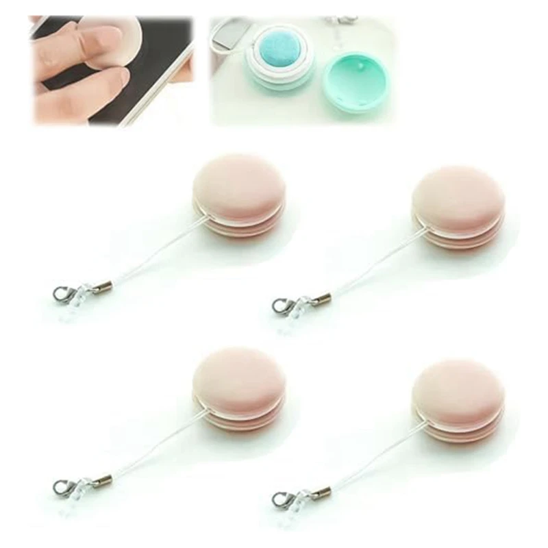 GO-Fingerprint Eraser Balls,Fingerprint Eraser For Screens,Touch Screen Cleaner Balls, Portable Fingerprint Proof Cleaner