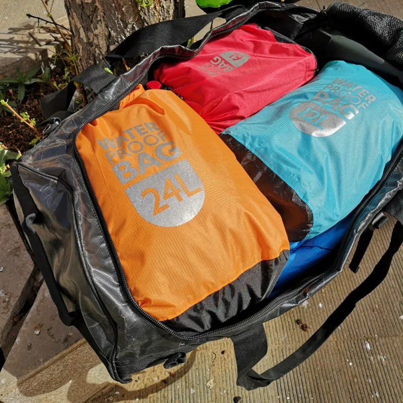 Bolsa seca impermeable para natación, Rafting, kayak, río, Trekking, navegación flotante, canotaje, sacos secos resistentes al agua