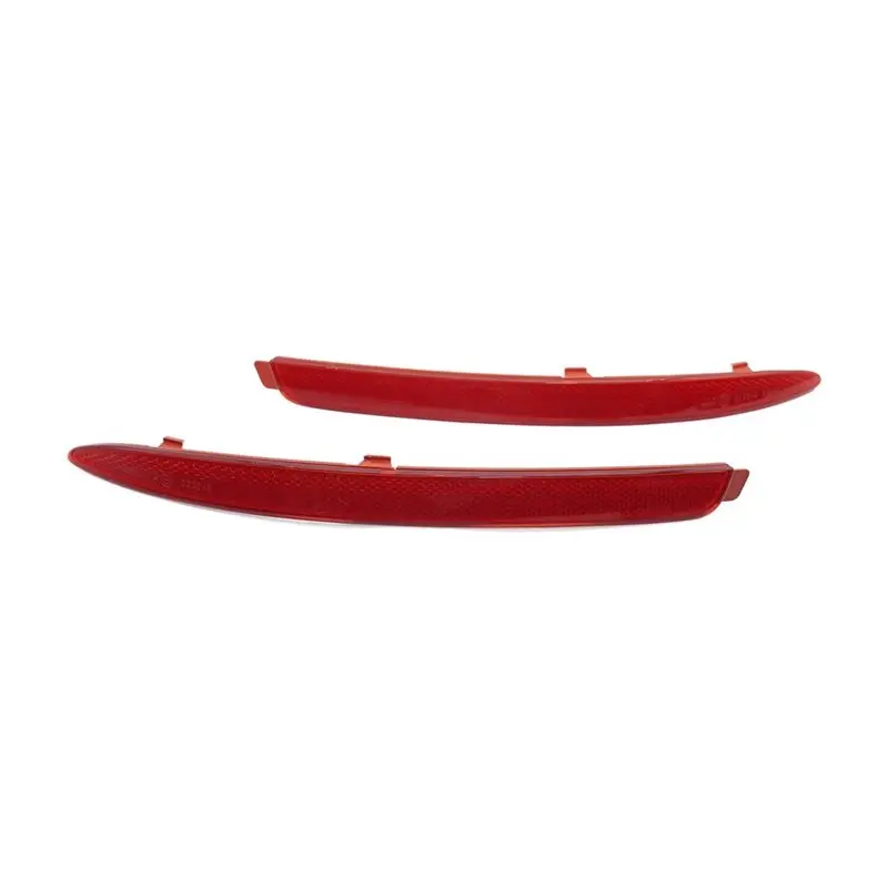 AT92-Stop Lamp Reflective Strips Cover Rear Bumper Reflectors Warning Light 1Z0945105 1Z0945106 For Skoda Octavia A5 A6 2004-201