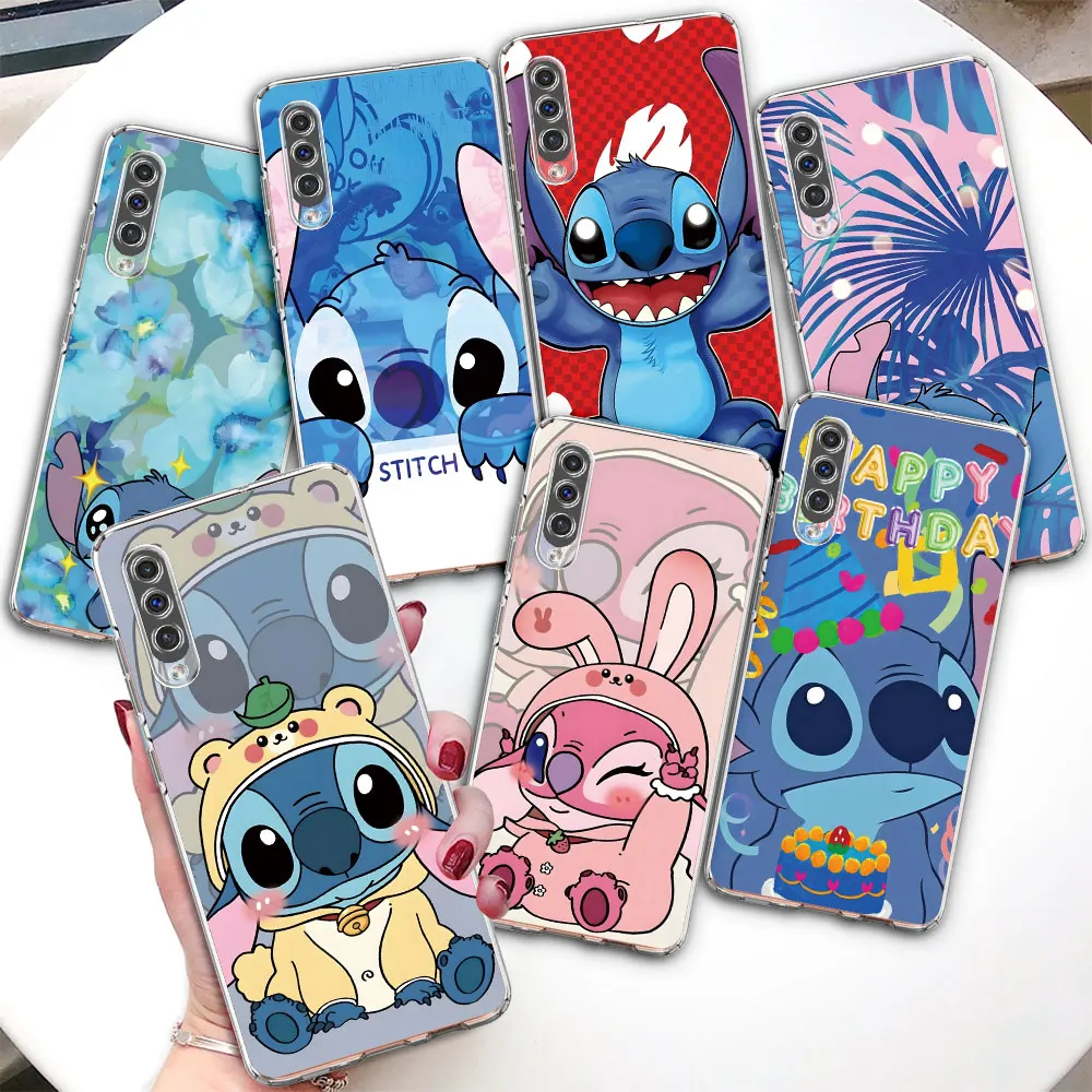 TPU Phone Case for Samsung Galaxy A50 A50s A30s A7 A10 A6 A70 A70s A20e A40 A8 A10s A20 A30 A20s Cover Stitch The Baby Disney