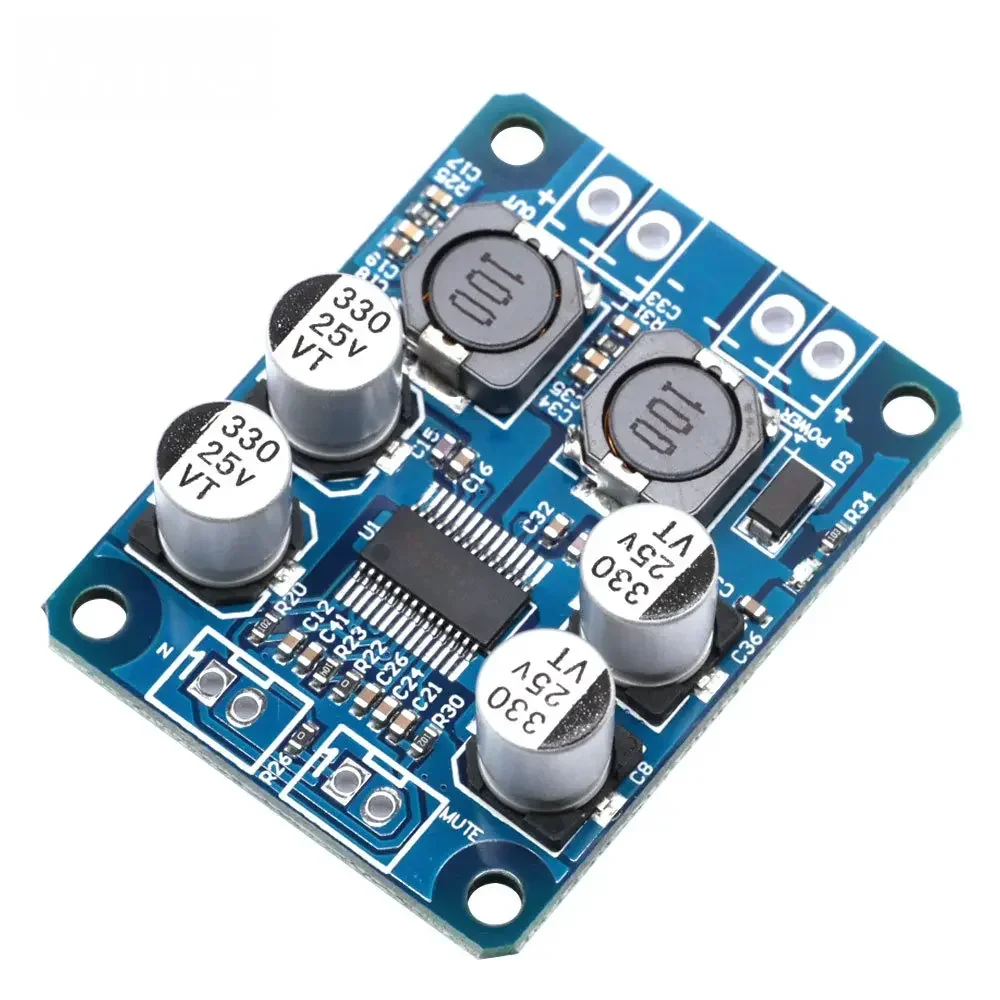 Compact 60W TPA3118 Mono Audio Amplifier Board  12V-24V PBTL Power Module with High Output for Car Stereo Applications