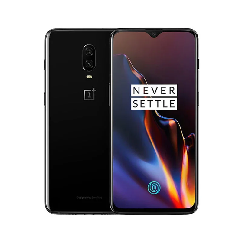 Oneplus 6t Handy 4g lte 6.41 "8GB RAM 128GB Dual-SIM-Karte Vollbild-Snapdragon Original gebrauchtes Telefon