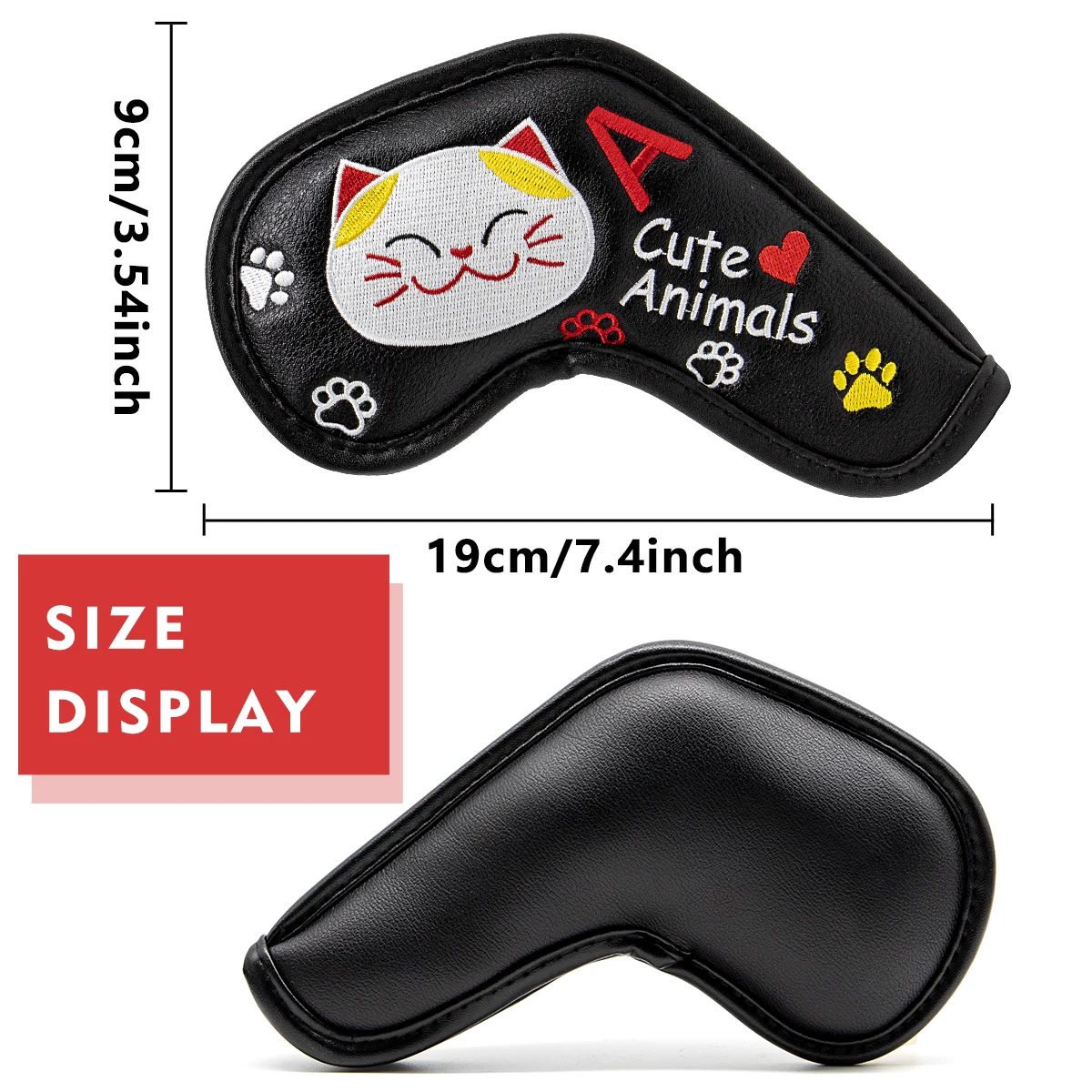 Fitness 4-9ASPX 10pcs Cute Animal Design Golf Iron Head Covers copricapo in ferro collo lungo copricapo in ferro