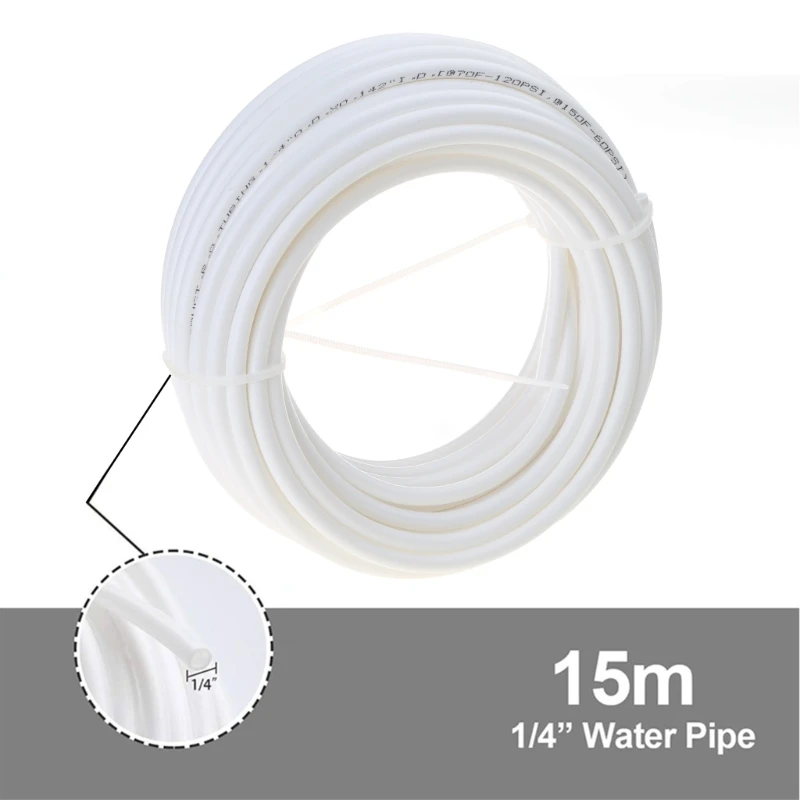 Универсальный комплект удлинителя линии подачи воды. Набор соединителей для подачи воды. Материал ПВХ. Подходит для кофемашин и