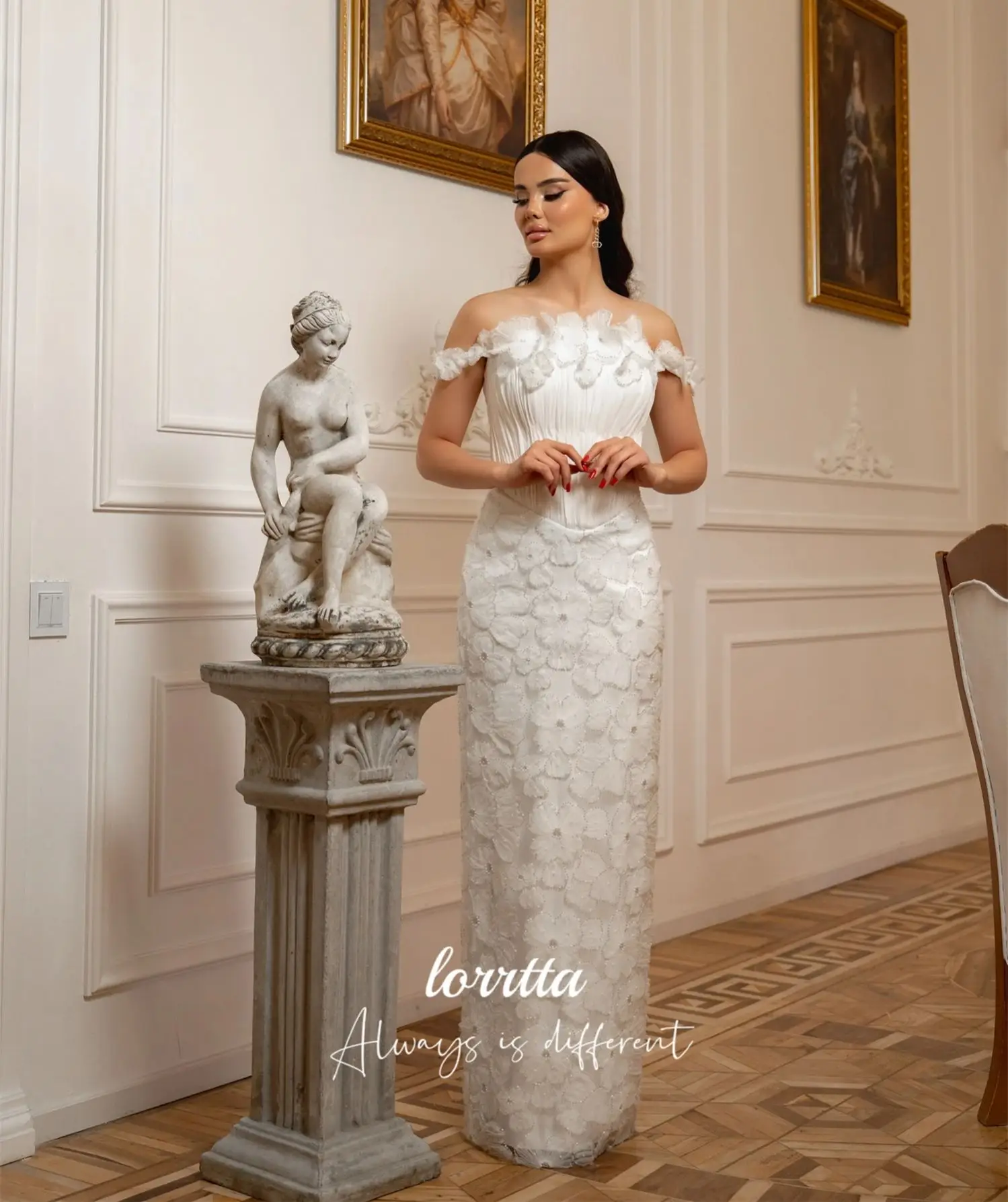 Lorrtta personnalisé Sharon heureux robes de soirée femme robes de soirée élégantes 2025 robe de bal robe sirène invité de mariage élégant