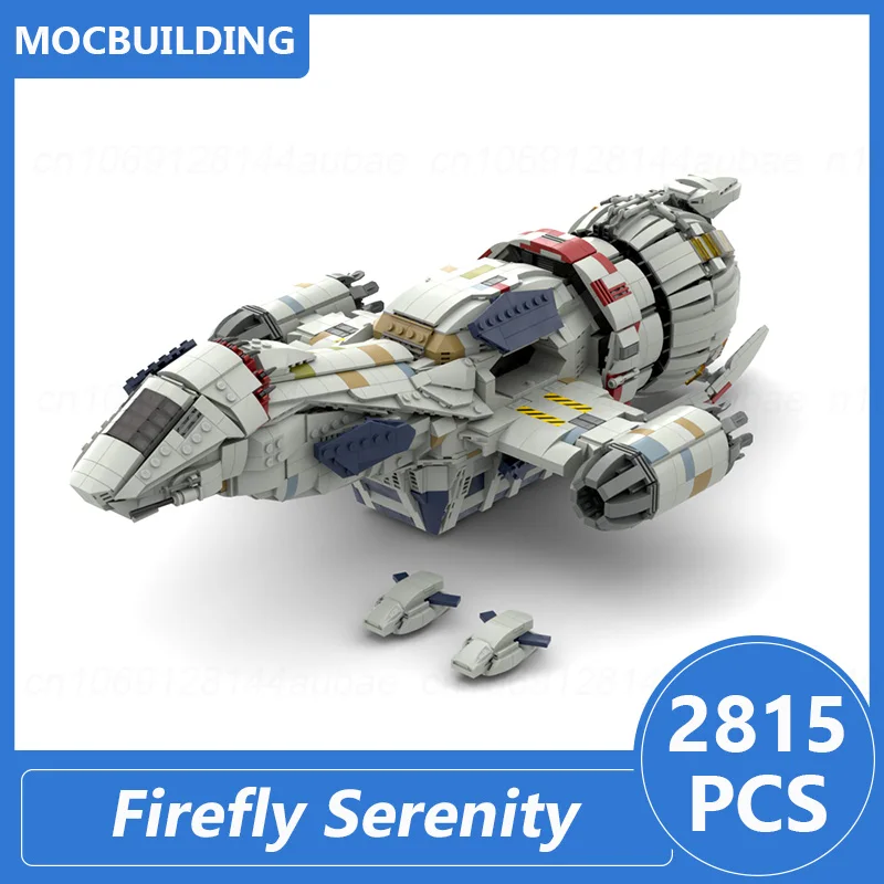 Mid Scale Firefly Serenity Model Moc Building Blocks Diy Assemble Bricks Space Display Educational Creative Toys Gifts 2815PCS