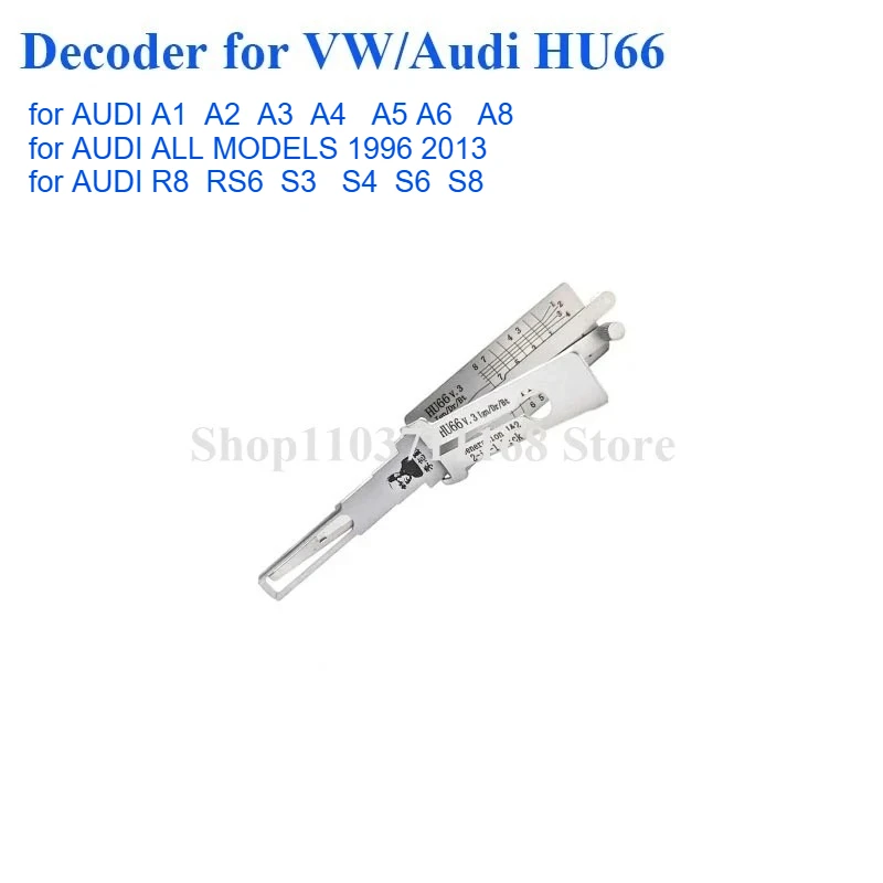 

1P Ganzua LISHI 2 IN 1 HU64 HU66 HU92 HU101 HU83 HU100 HU100R HY20R NSN14 F038 VA6 TOY2018 K5 Lock Picks for Cars tool Picklock