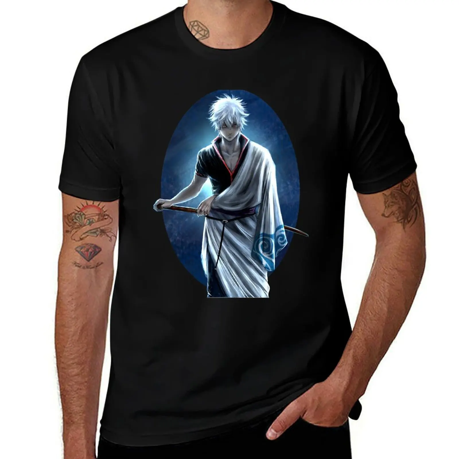 Gintoki Silver soul T-Shirt Basic Tee Shirt for Everyday Outfit T-Shirt