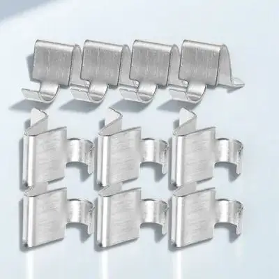 10Pcs Metal Shelf Clips for Cabinet Shelving Heavy Duty Iron Shelf Support Clips File Cabinet Shelving Pegs Bookshelf Pegs