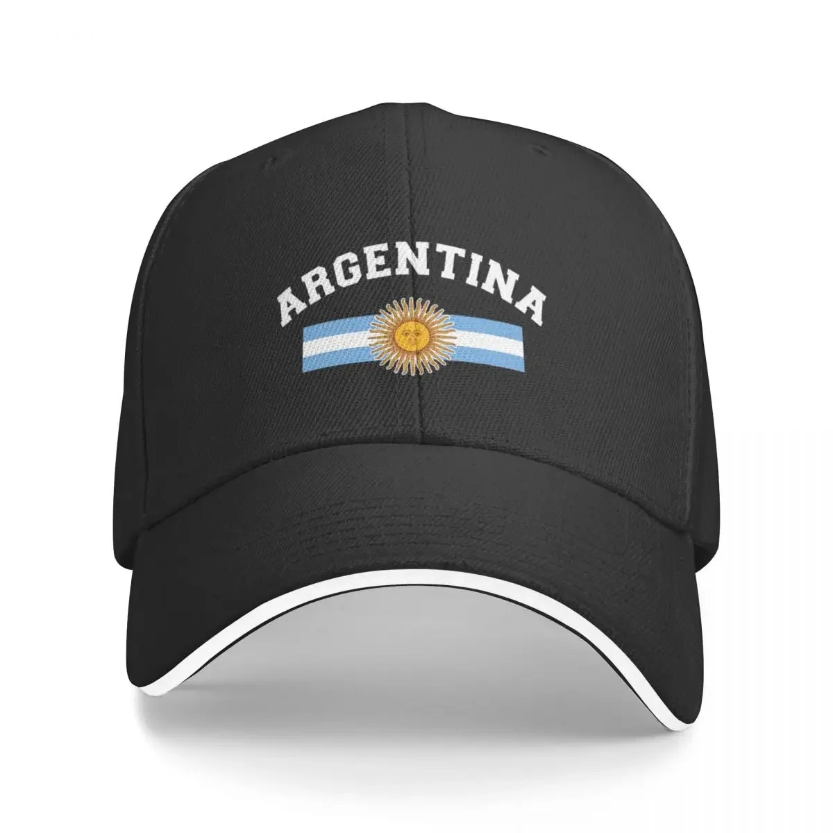 

Argentina Flag Camping Baseball Caps Women Adult Female Beach Sunscreen Hats Hip Hop Trucker Cap